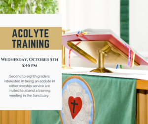 Acolyte Training