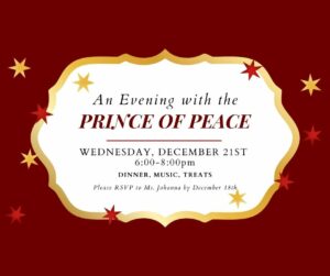 An Evening with the Prince of Peace @ Life Center