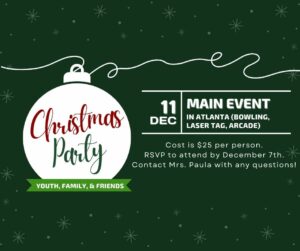 Youth Christmas Party @ Main Event